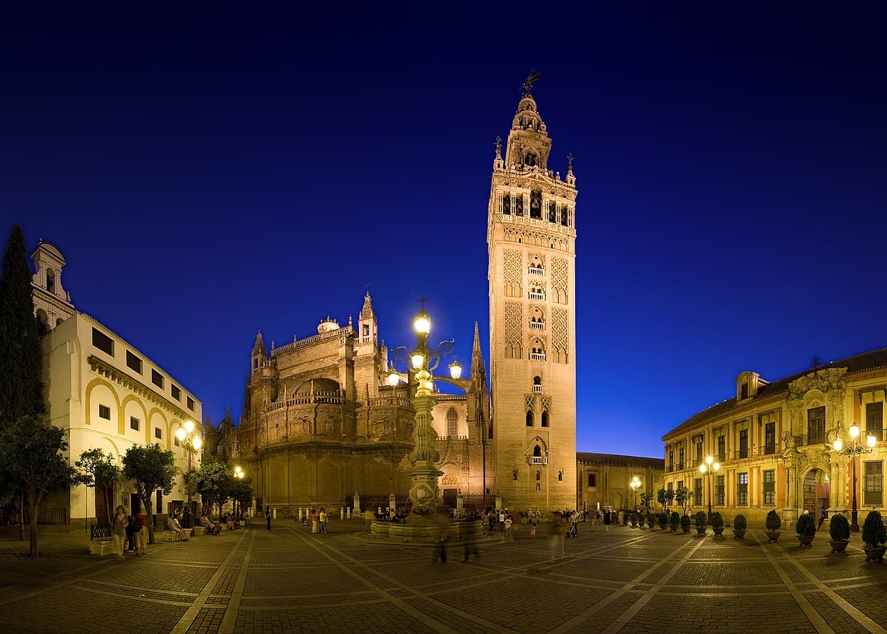 Seville skyline and the Guadalquivir